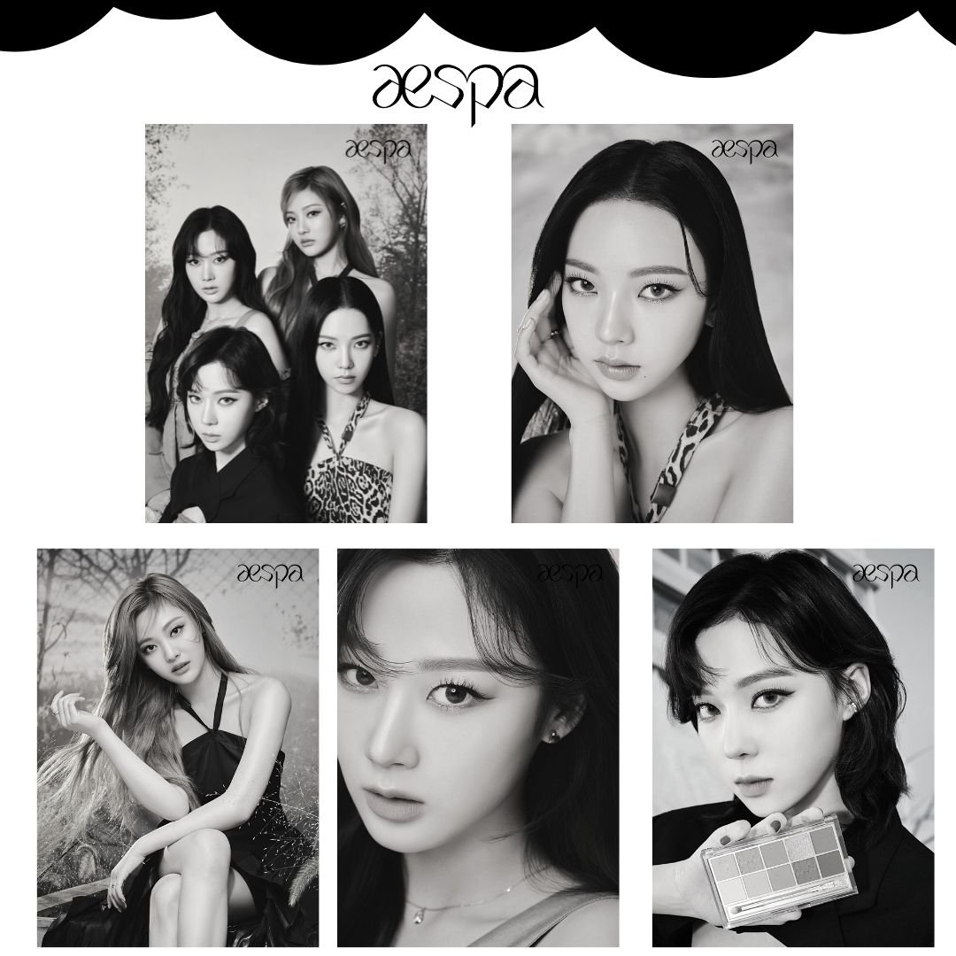 AESPA Grup ve Üye Poster Set