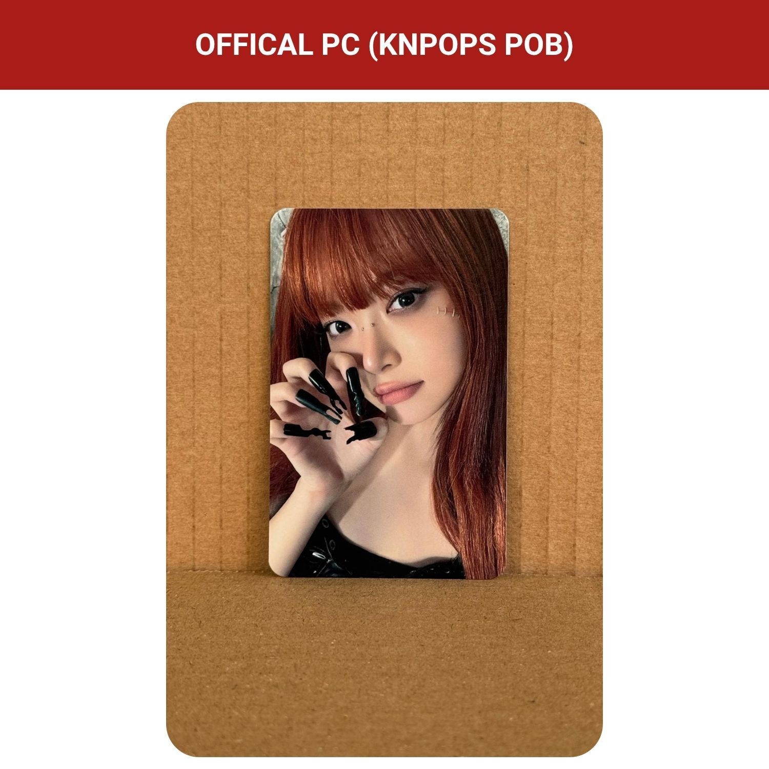 LE SSERAFIM Eunchae '' PUREFLOW '' KNPOPS POB Photocard