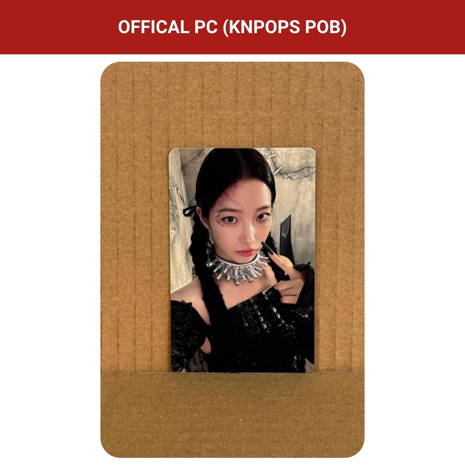 LE SSERAFIM Kazuha '' PUREFLOW '' KNPOPS POB Photocard