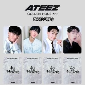 ATEEZ San '' Golden Hour : Pt2 '' Photocards Set