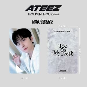 ATEEZ Jongho '' Golden Hour : Pt2 '' Photocards Set