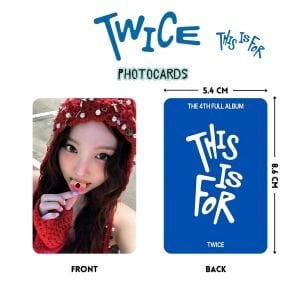 TWICE '' This is For '' Photocards Set POB 3
