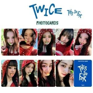 TWICE '' This is For '' Photocards Set POB 3