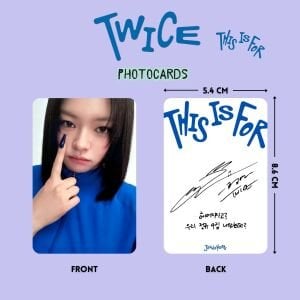 TWICE Jeongyeon '' This is For '' Photocards Set