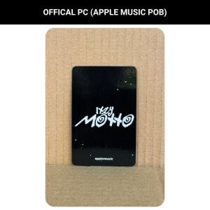 ITZY Yeji '' Motto '' Apple Music POB Photocard
