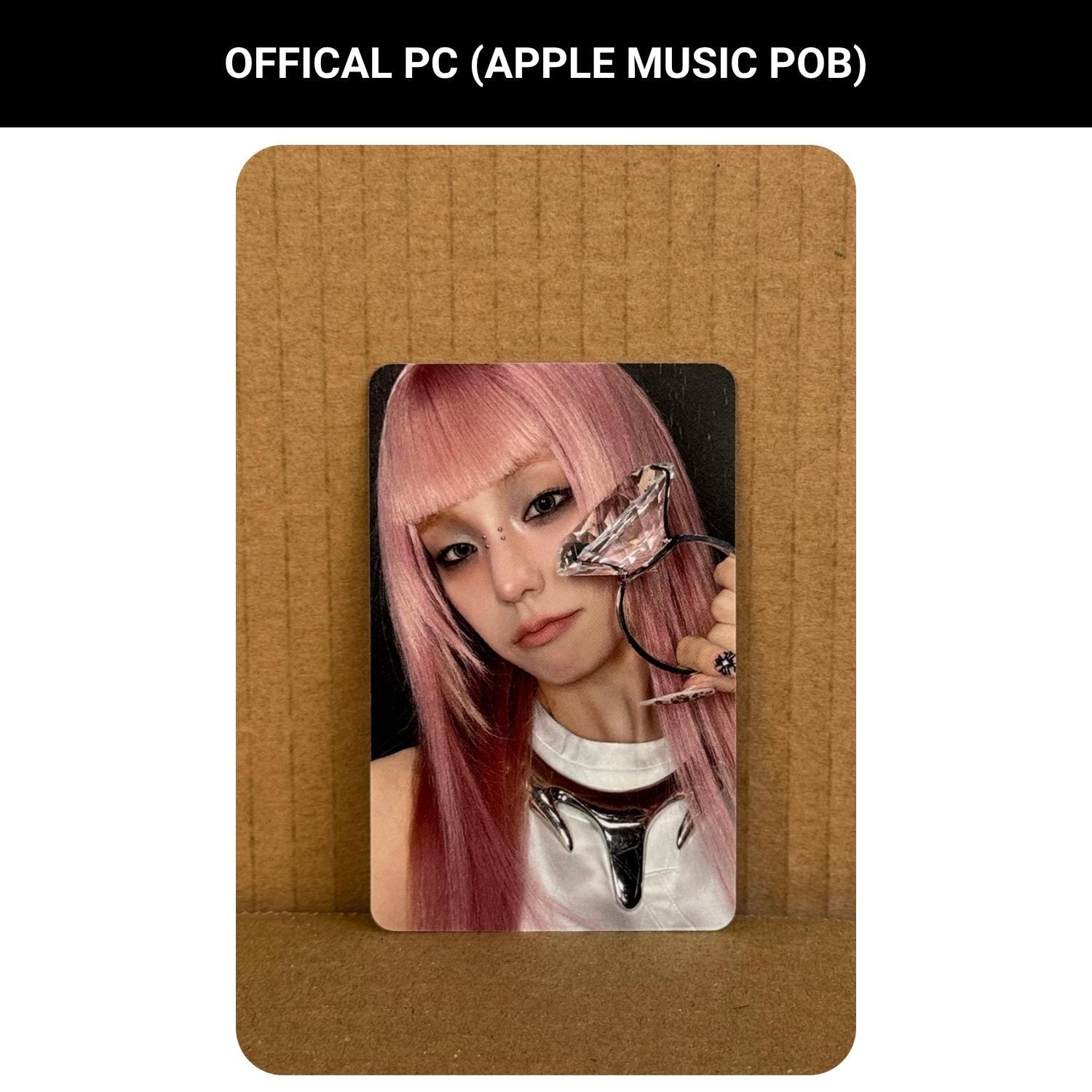 ITZY Yeji '' Motto '' Apple Music POB Photocard