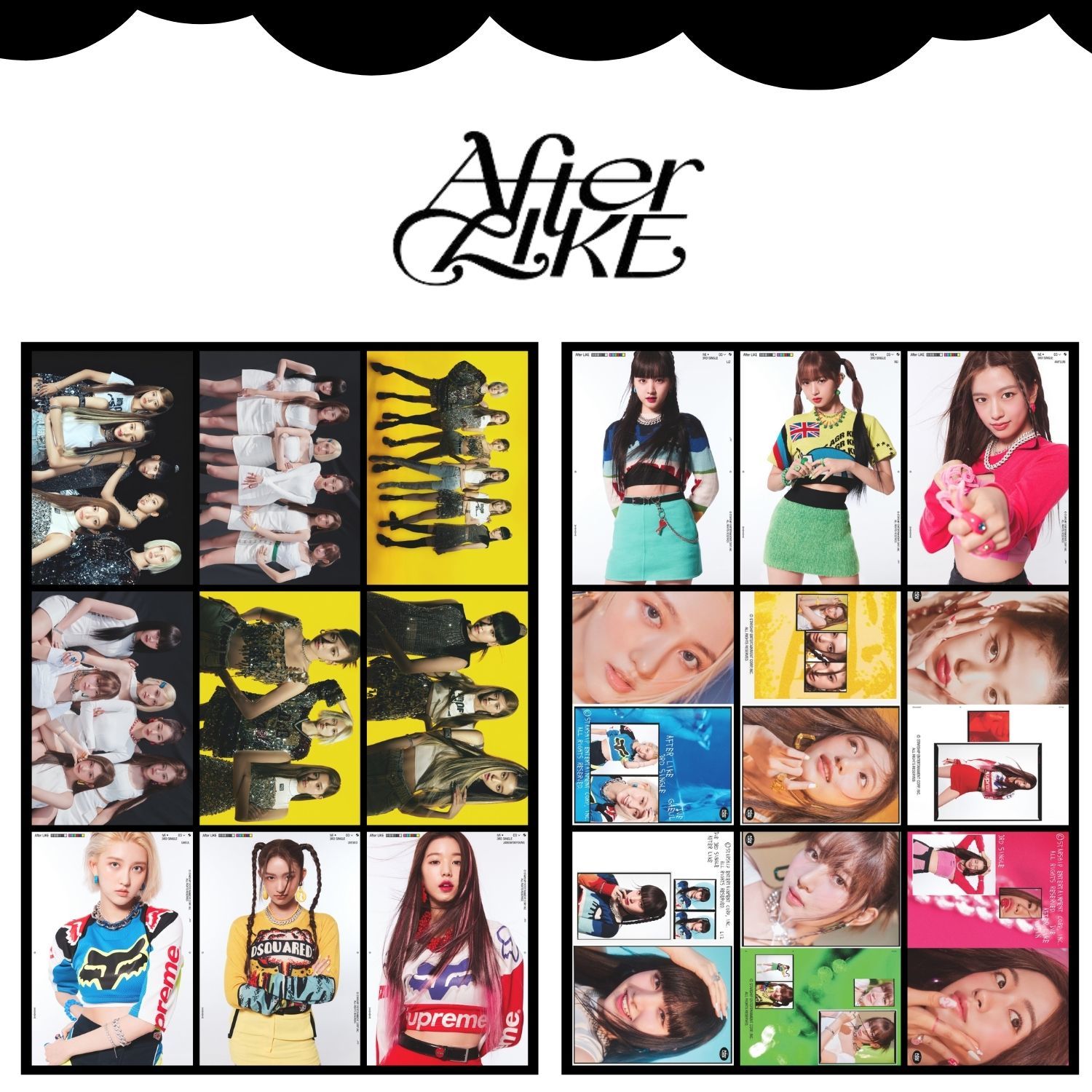 IVE '' After Like ''  Fotokart Seti