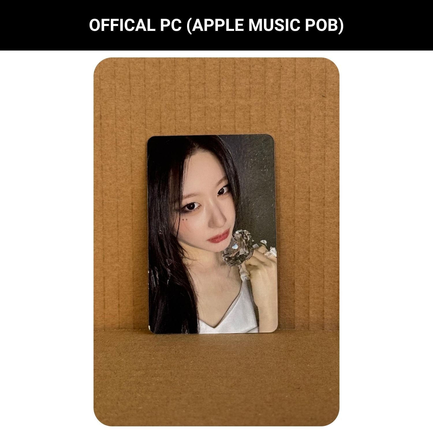 ITZY Chaeryeong '' Motto '' Apple Music POB Photocard