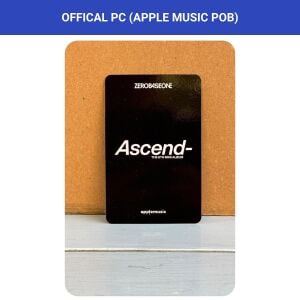 ZEROBASEONE Kim Ji-Woong '' Ascend '' Apple Music POB Photocard