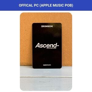 ZEROBASEONE Sung Han-bin '' Ascend '' Apple Music POB Photocard