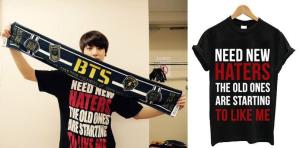 BTS Jungkook - Suga ''Haters'' T-Shirt