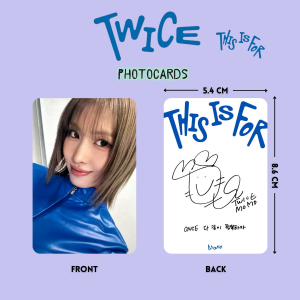 TWICE Momo '' This is For '' Photocards Set