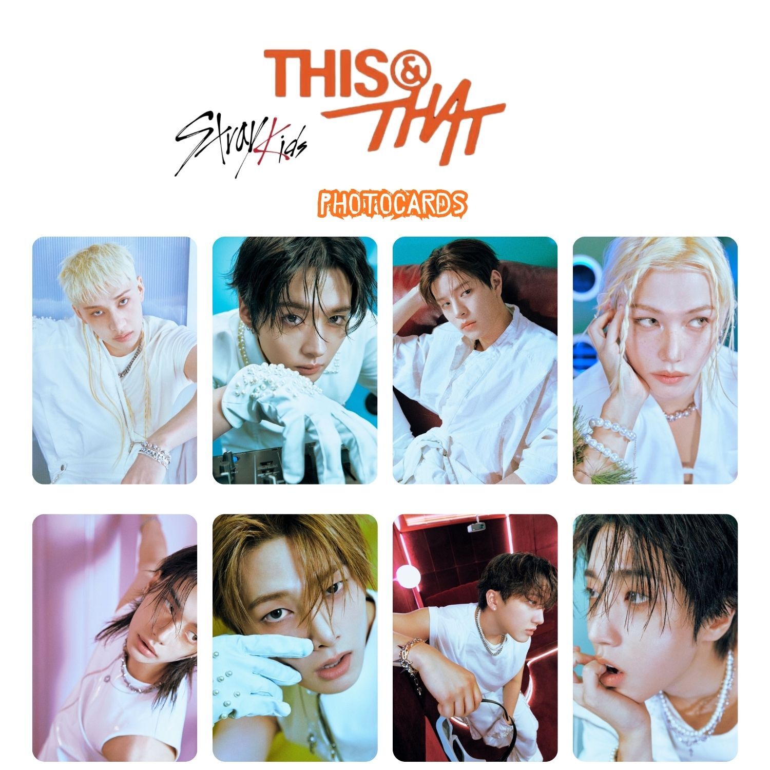 STRAY KIDS '' This & That '' Photocards Set