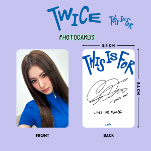 TWICE Sana '' This is For '' Photocards Set