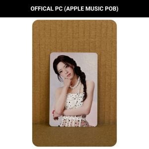 ITZY Yuna '' Motto '' Apple Music POB Photocard