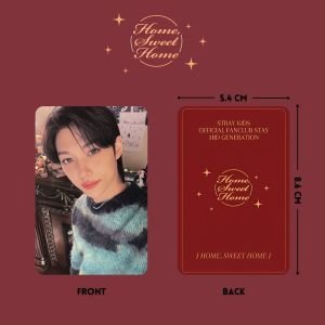 STRAY KIDS '' Official Fanclub STAY 3rd Generation Home Sweat Home