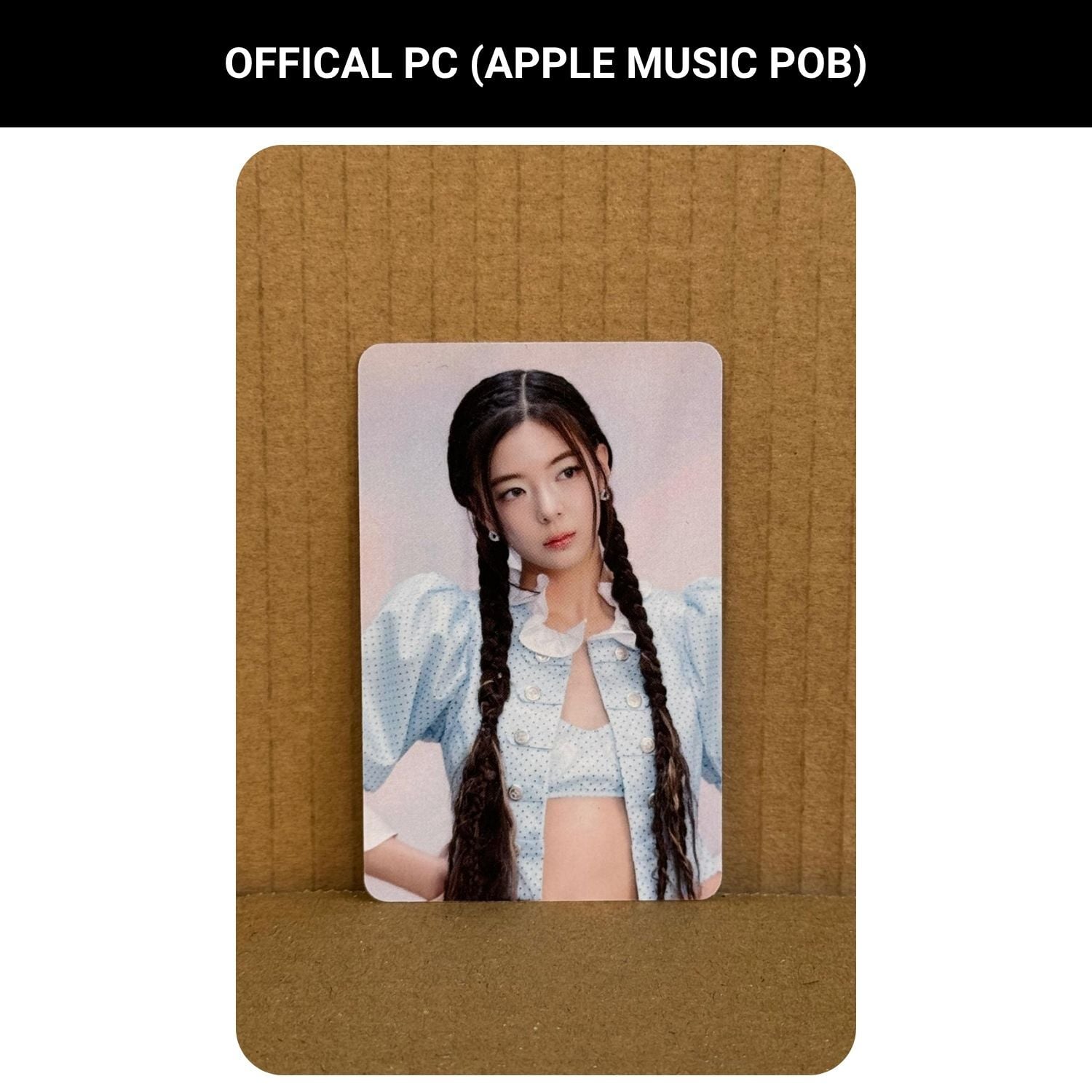 ITZY Lia '' Motto '' Apple Music POB Photocard