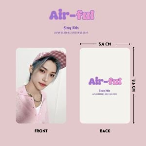 STRAY KIDS '' Japan 2024 Season's Greetings AIR-FUL '' Photocards Set