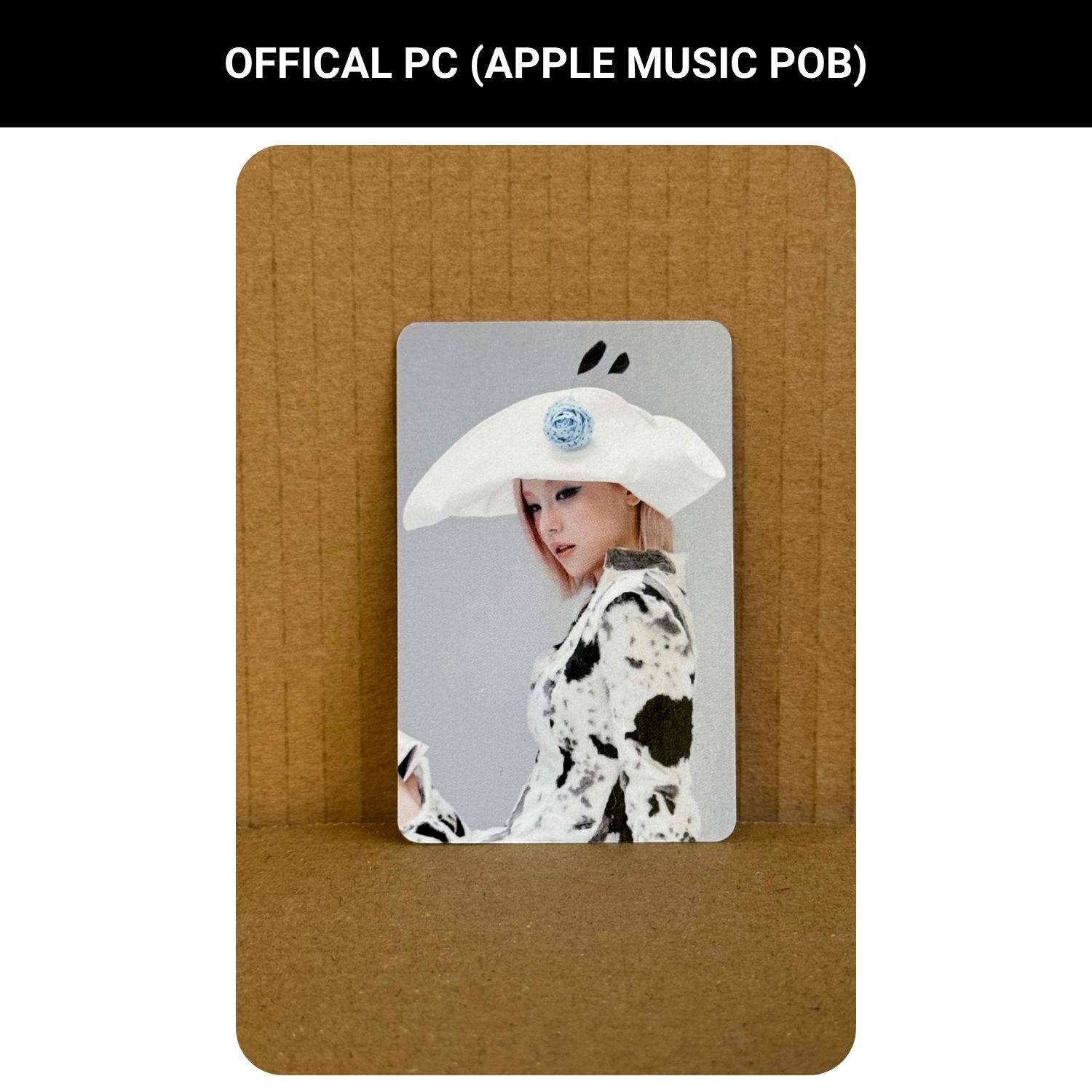 ITZY Yeji '' Motto '' Apple Music POB Photocard