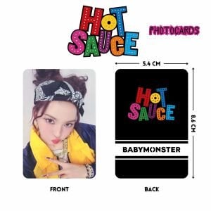 BABYMONSTER Chiquita '' Hot Sauce '' Photocards Set