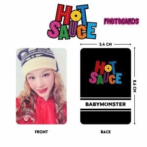 BABYMONSTER Pharita '' Hot Sauce '' Photocards Set