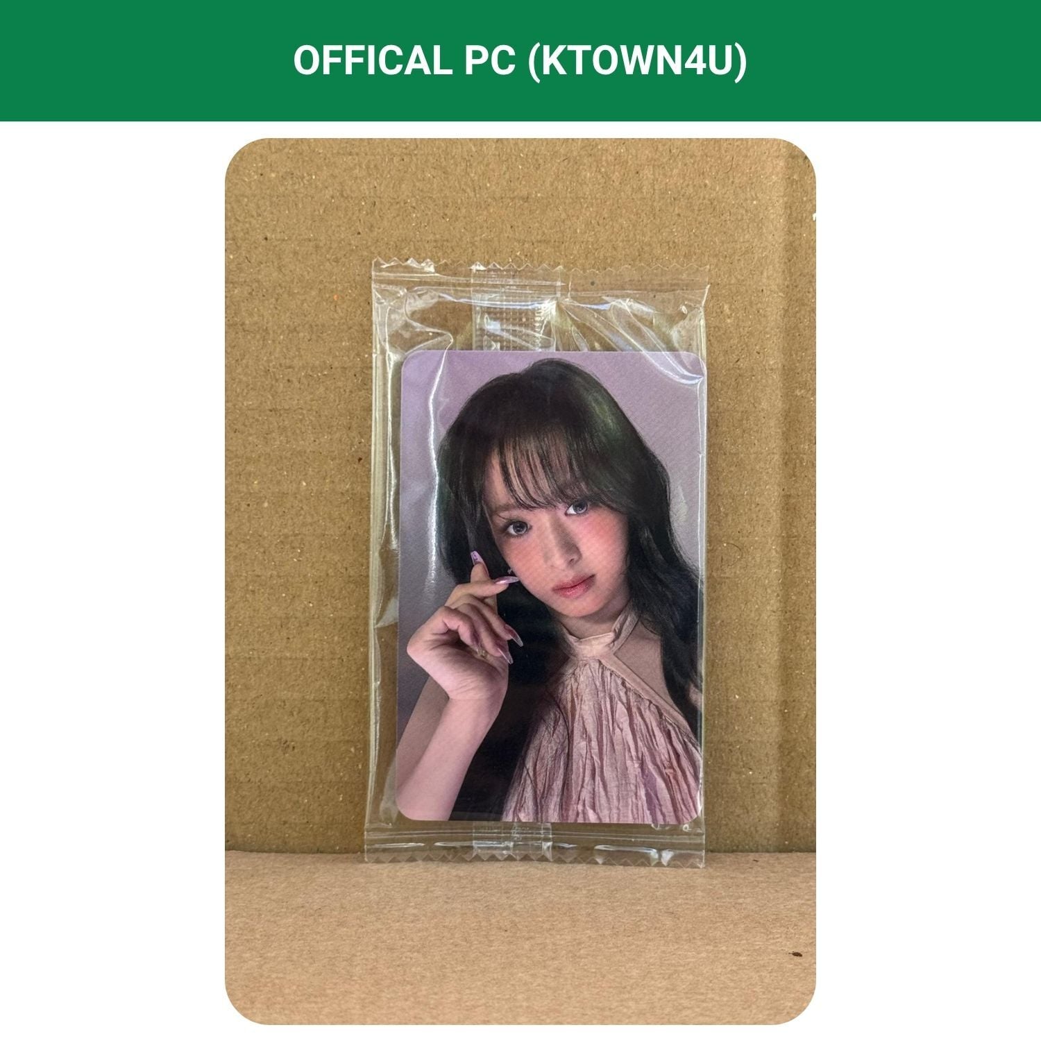 BABYMONTER Ahyeon '' Choom '' Ktown4u POB Photocard