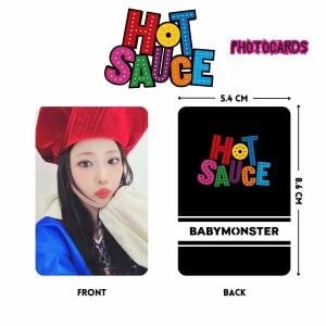 BABYMONSTER Ruka '' Hot Sauce '' Photocards Set