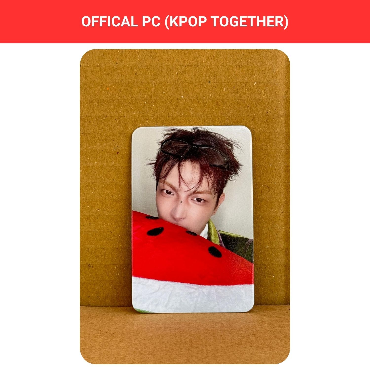 ATEEZ Hongjoong '' Golden Hour Part 5 '' Kpop Together POB Photocard