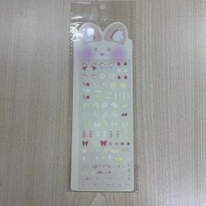 Tavşan Kulak Sticker Sarı