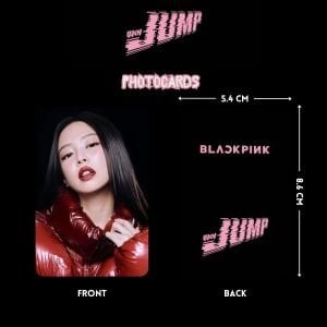 BLACKPINK '' Jump '' Photocards Set 2