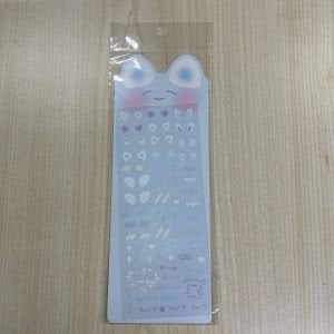 Tavşan Kulak Sticker Mavi