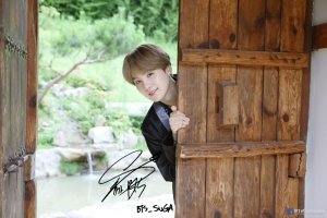 BTS Üye İmzalı Kartpostalları 2019