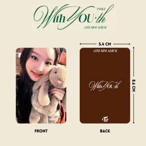 TWICE '' With You th '' POB 4 PC Set