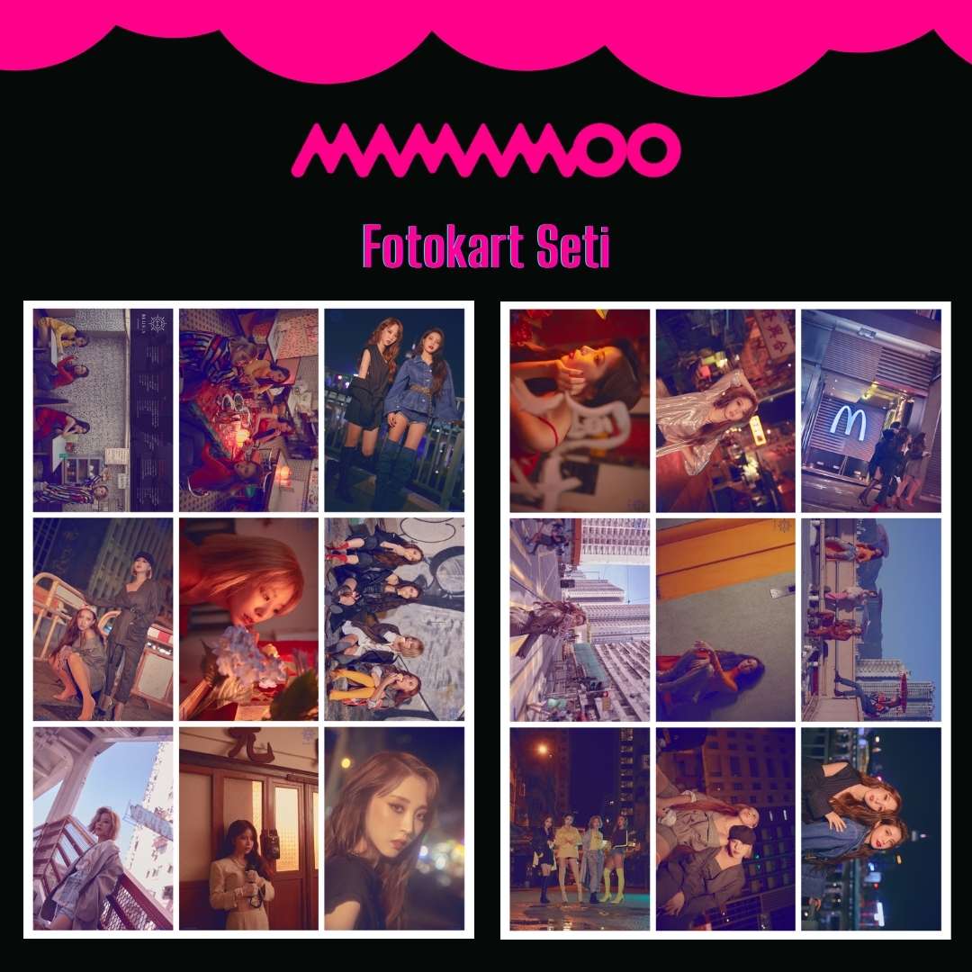 MAMAMOO ''Blue:S'' Fotokart Seti
