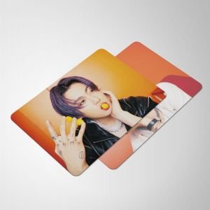BTS '' Butter '' Çift Yön Baskılı Lomo Card Seti 5