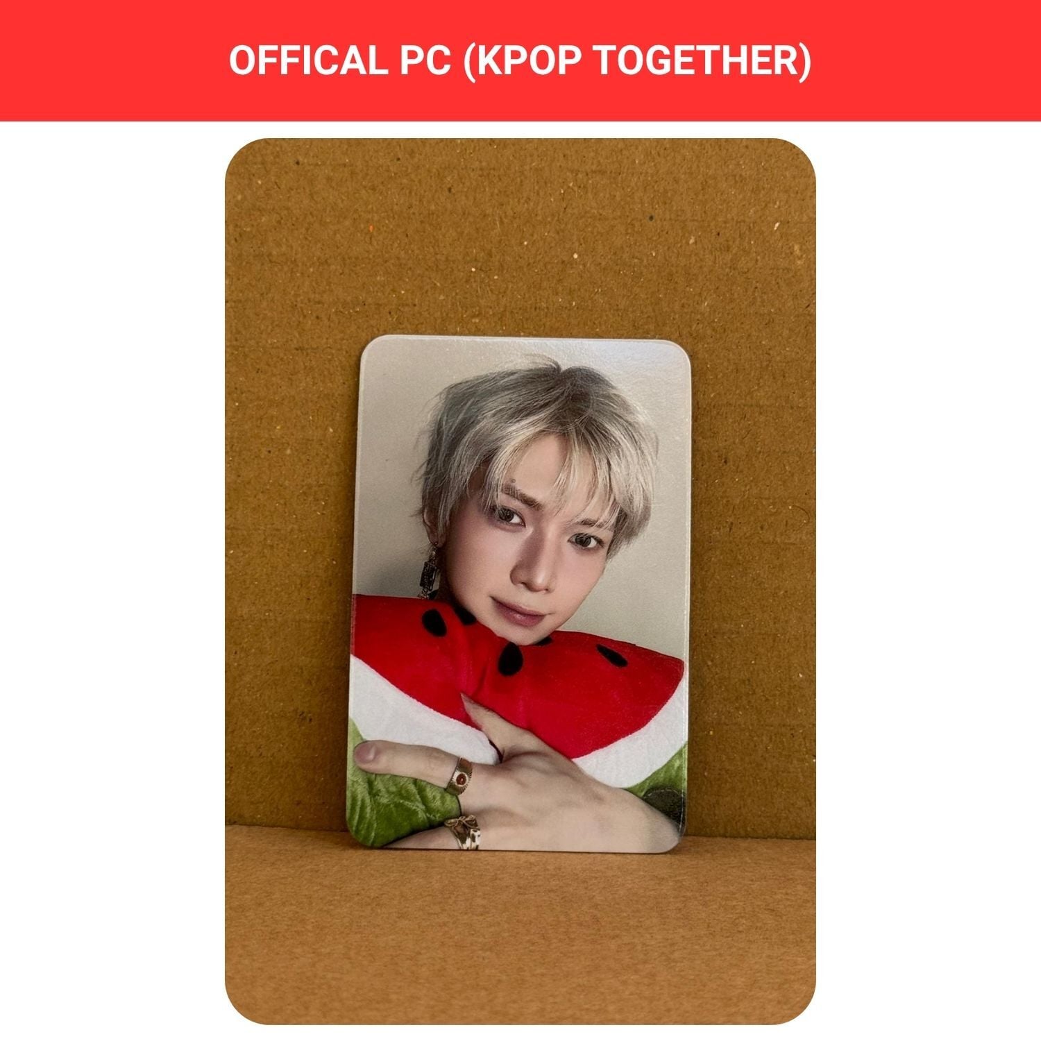 ATEEZ Yeosang '' Golden Hour Part 5 '' Kpop Together POB Photocard