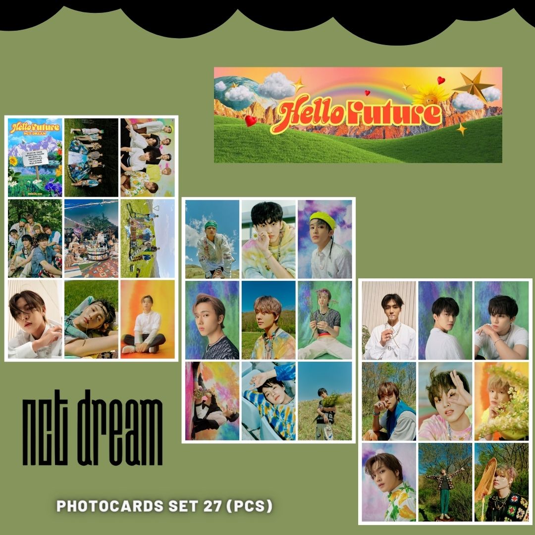 NCT Dream '' Hello Future '' Fotokart Seti