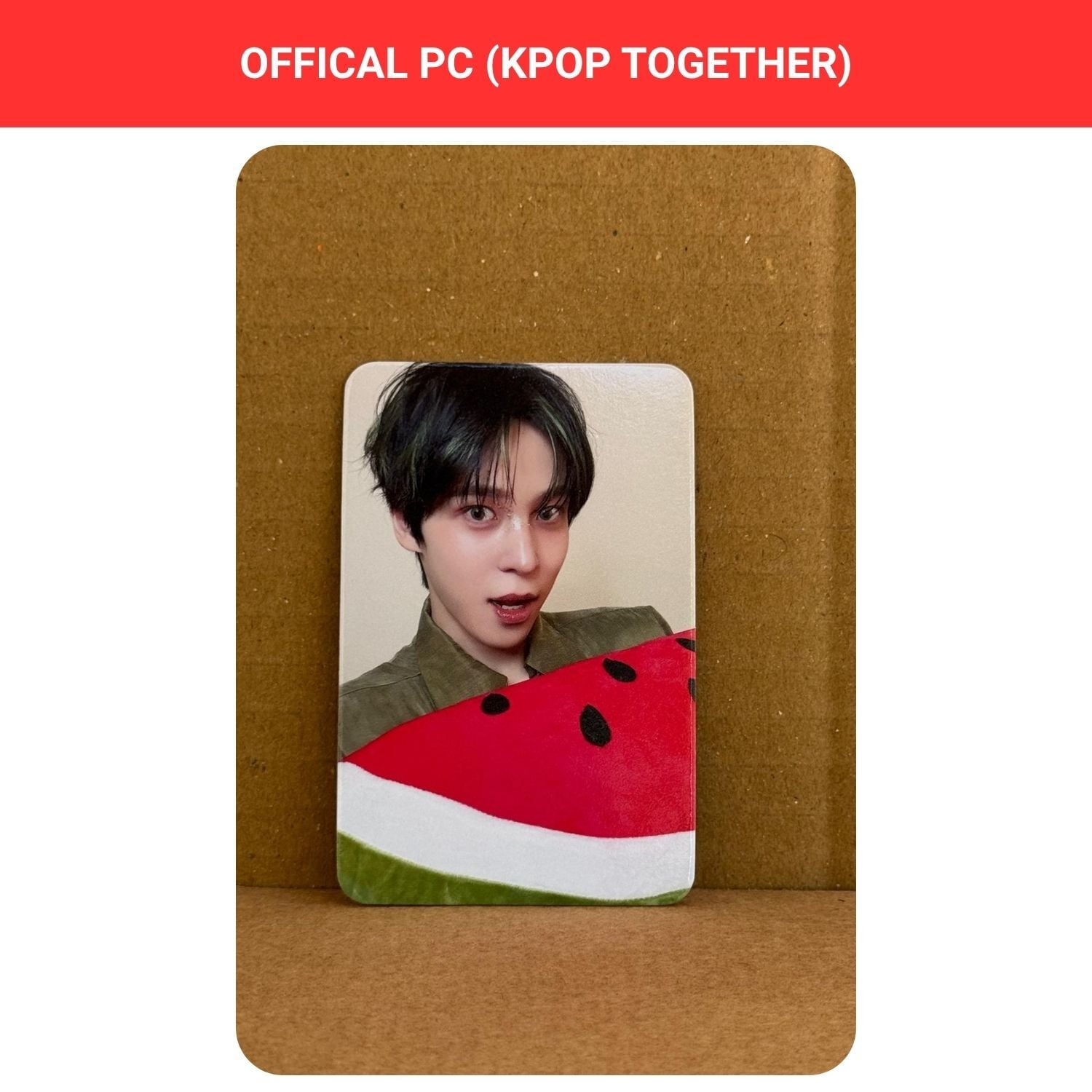ATEEZ Yunho '' Golden Hour Part 5 '' Kpop Together POB Photocard