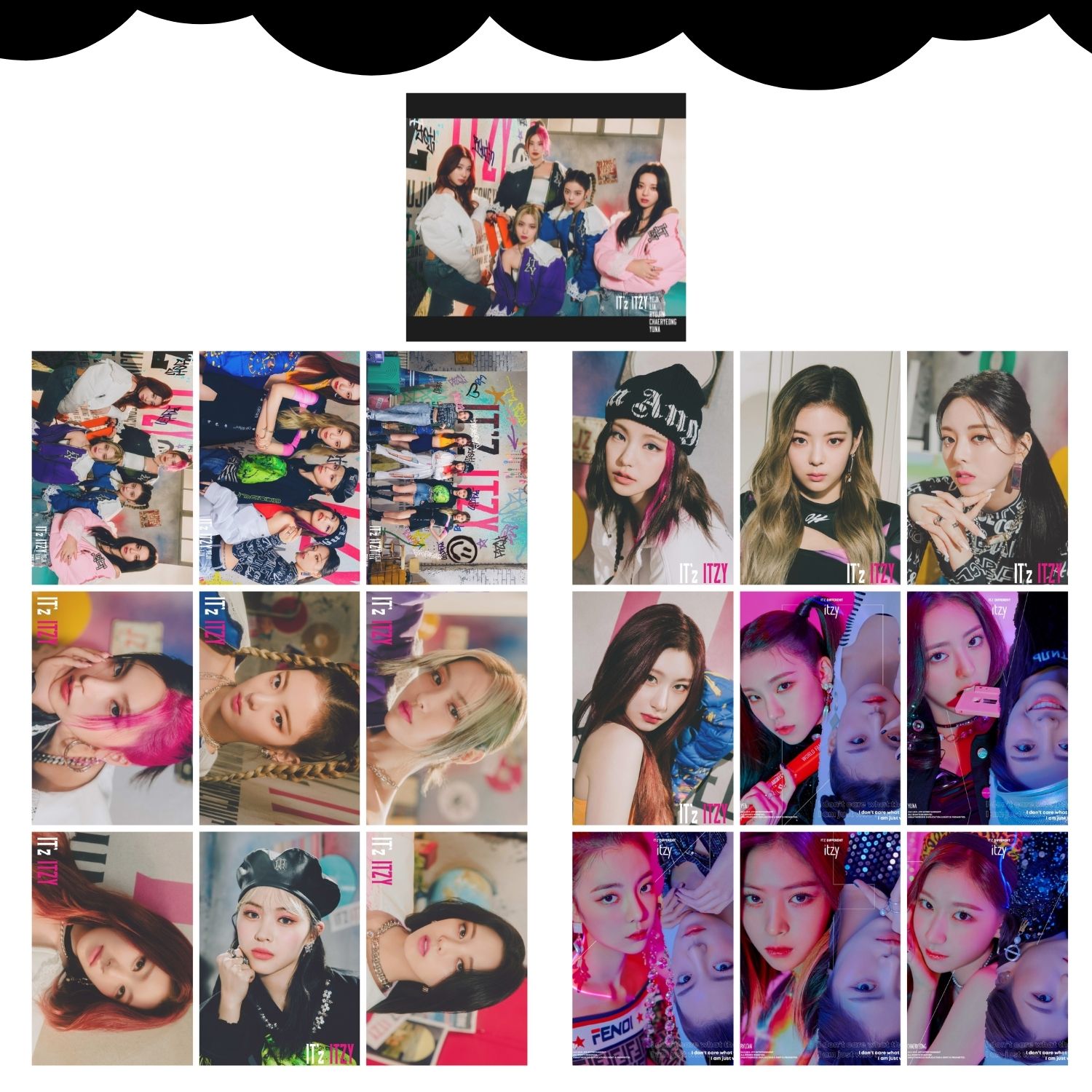 ITZY '' IT'z ITZY '' Fotokart Seti