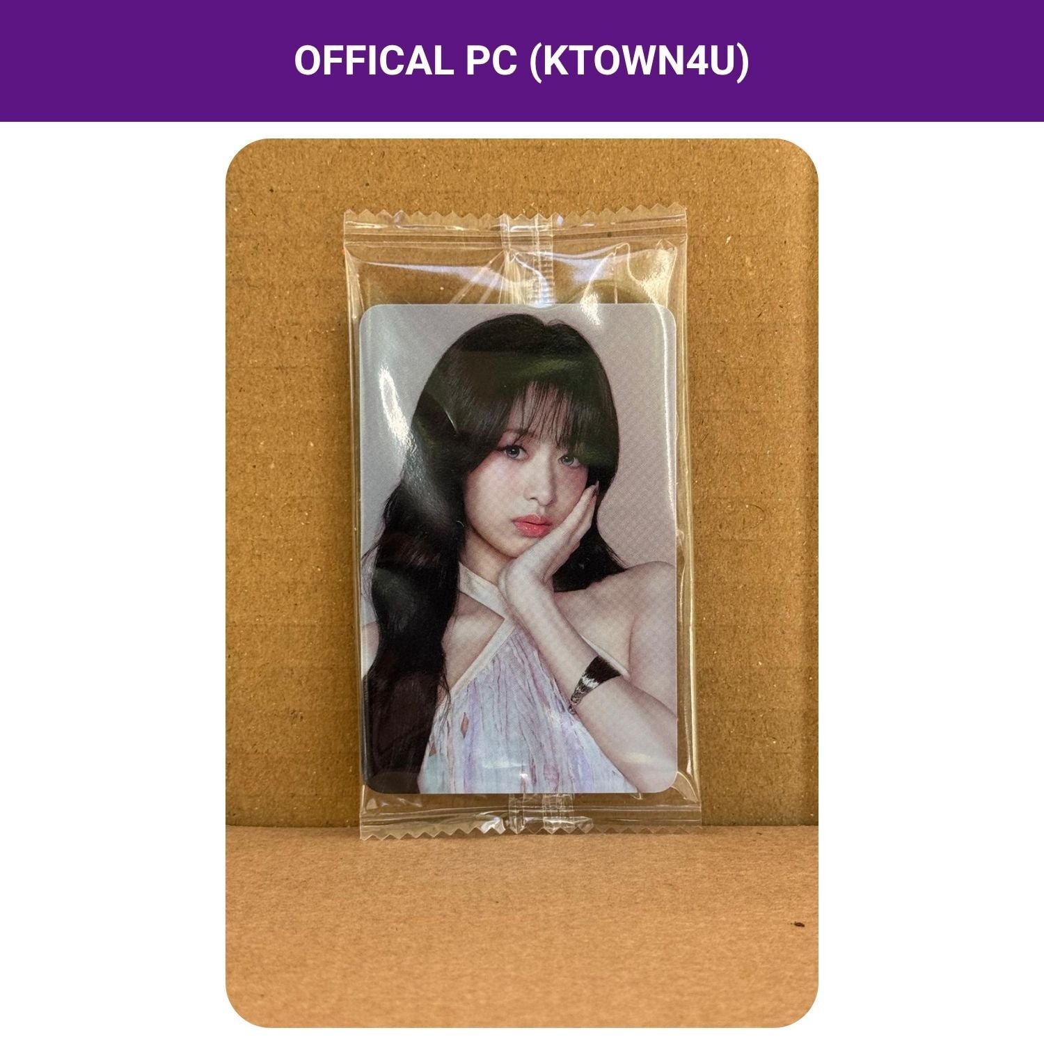BABYMONTER Ahyeon '' Choom '' Ktown4u POB Photocard