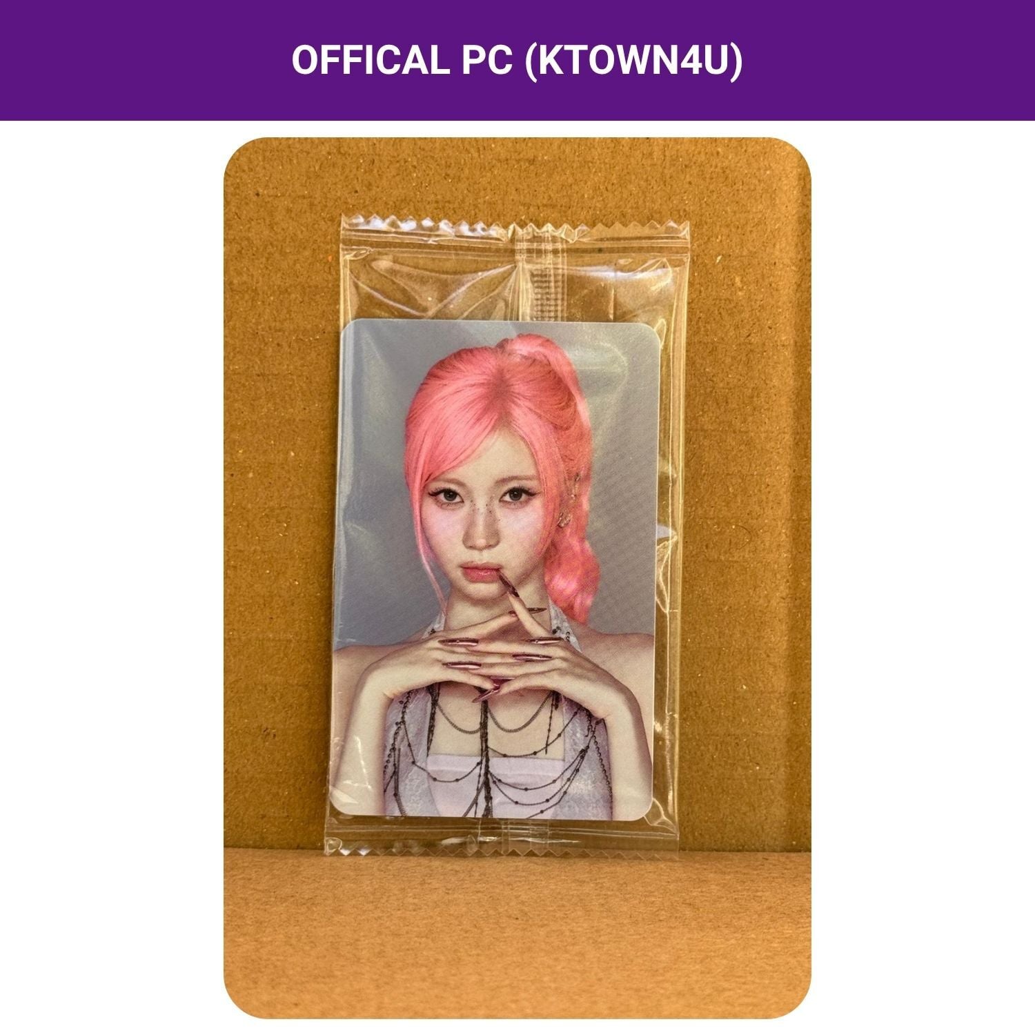 BABYMONTER Asa '' Choom '' Ktown4u POB Photocard