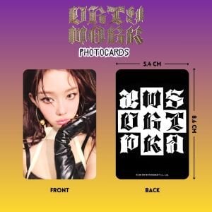 AESPA '' Dirty Work '' Photocards Set POB 1