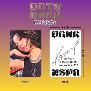 AESPA '' Dirty Work '' Dirty Code Ver. Photocards Set