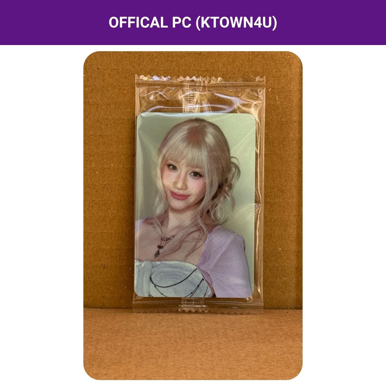 BABYMONTER Pharita '' Choom '' Ktown4u POB Photocard