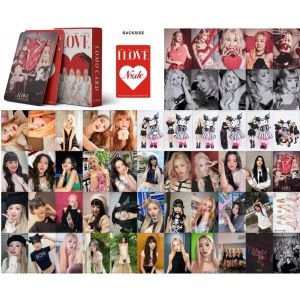 (G)I-DLE '' I Love '' Çift Yön Baskılı Lazer/Lomo Card Seti