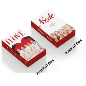 (G)I-DLE '' I Love '' Çift Yön Baskılı Lazer/Lomo Card Seti