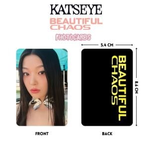 KATSEYE  '' Beautiful Chaos '' Photocards Set 1