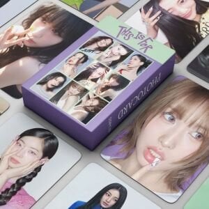 TWICE '' This Is For '' Çift Yön Baskılı Lomo Card Seti