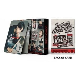 ATEEZ '' Rock Will Never Die. 2025 SG '' Çift Yön Baskılı Lomo Card Seti