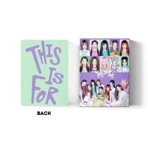 TWICE '' This Is For '' Çift Yön Baskılı Lomo Card Seti